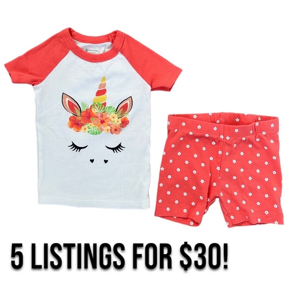 Toddler girl 2T matching outfit set - Picture 1 of 7